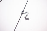 Just Cavalli Necklace With Black Finish