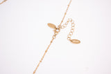 Just Cavalli Necklace With Red StoneÂ Pendant
