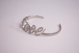 Just Cavalli Bangle With Silver Color & Love Logo
