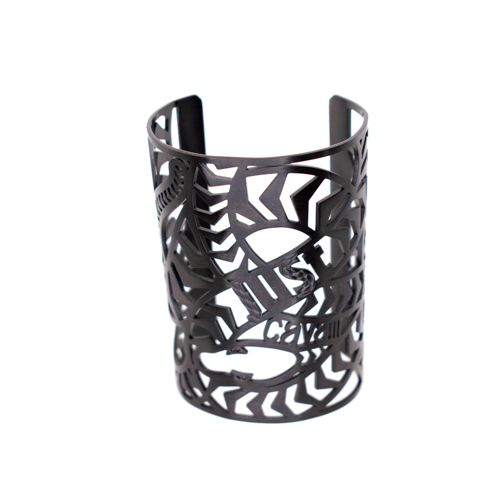 Just Cavalli Bangle With Black Matt Finish | Accessories | Bangle | Eid Gifts | EID2021 | GCC | SP | Womens Just Cavalli Bangle With Black Matt Finish | Accessories | Bangle | Eid Gifts | EID2021 | GCC | SP | Womens