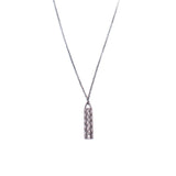 Just Cavalli Necklace With Cylinder Pendant Design