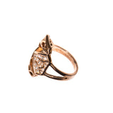 Just Cavalli Ring Ip Rose Gold With Stones Size 7