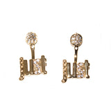 Just Cavalli Earring Ip Gold Two Way Style