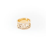 Just Cavalli Ring With Just Cavalli Logo Design
