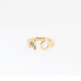 Just Cavalli Ring Gold Open Style Snake HeadÂ Both End