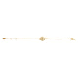 Just Cavalli Ip Gold Chain With Heart Shape Charm & Stone