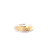Just Cavalli Ring Â Ip Gold & With Stone Size 7