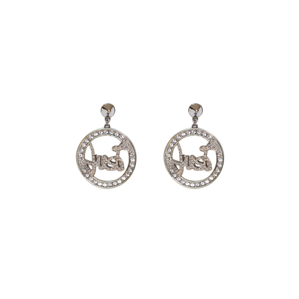 Just Cavalli Fashion Earrings With Just Round Logo | Earring | Fashion Jewellery | GCC | Jewellery | SP | Women Earrings | Womens Just Cavalli Fashion Earrings With Just Round Logo | Earring | Fashion Jewellery | GCC | Jewellery | SP | Women Earrings | Womens