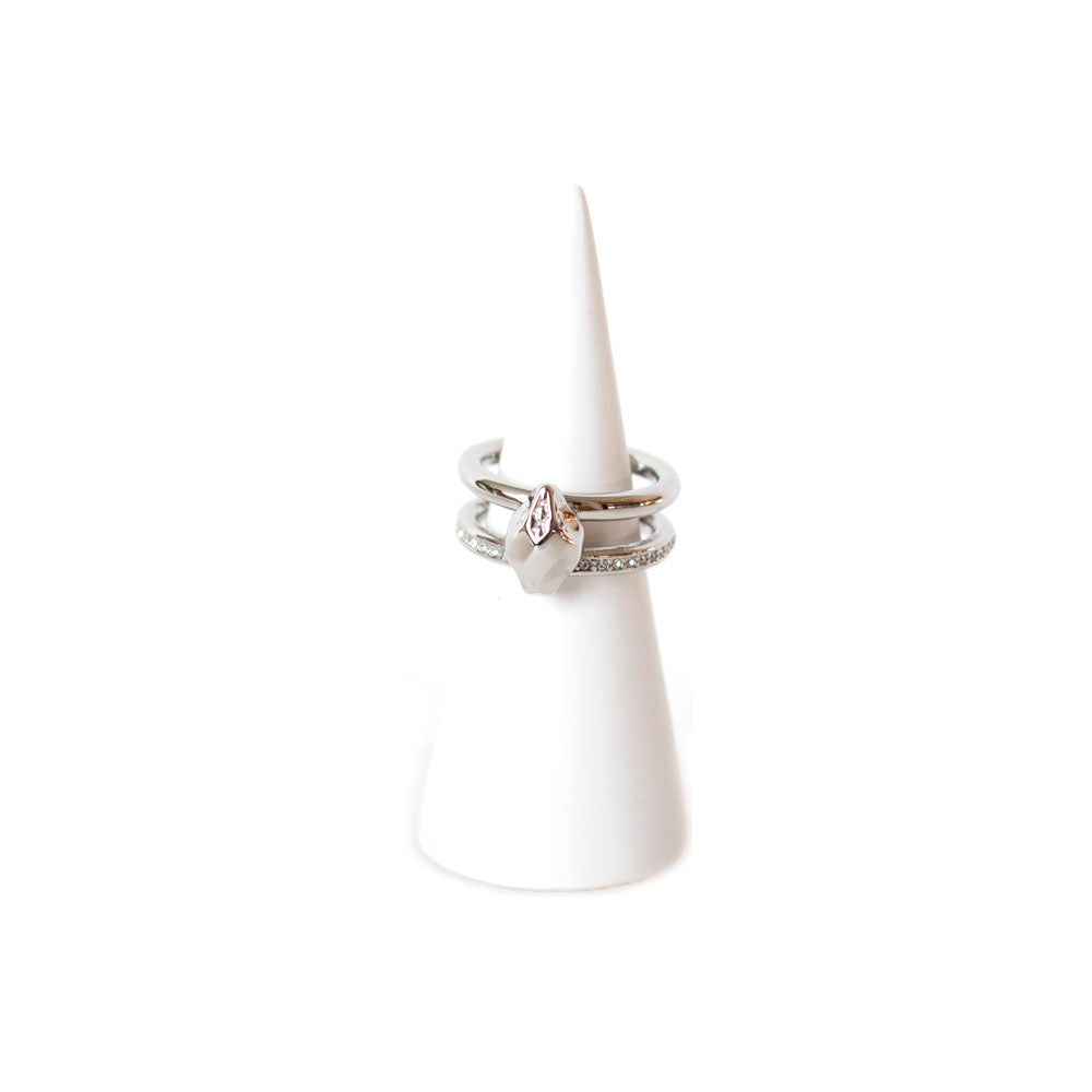 Just Cavalli Ring Two Hole With Snake Head & Stone | GCC | Ring | SP | Women Rings | Womens Just Cavalli Ring Two Hole With Snake Head & Stone | GCC | Ring | SP | Women Rings | Womens