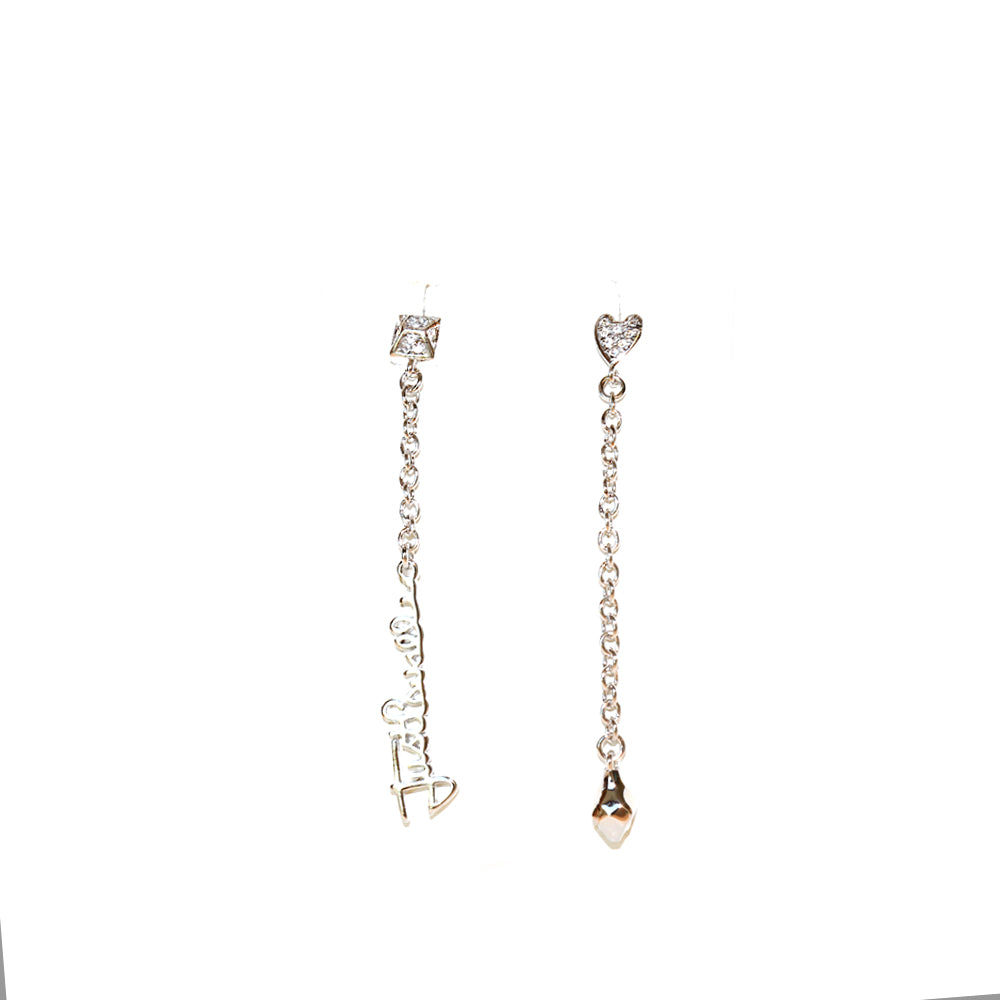 Just Cavalli Earrings Dangling Style With Just Cavalli Logo & Snake Head | Earring | Fashion Jewellery | GCC | Jewellery | SP | Women Earrings | Womens Just Cavalli Earrings Dangling Style With Just Cavalli Logo & Snake Head | Earring | Fashion Jewellery | GCC | Jewellery | SP | Women Earrings | Womens