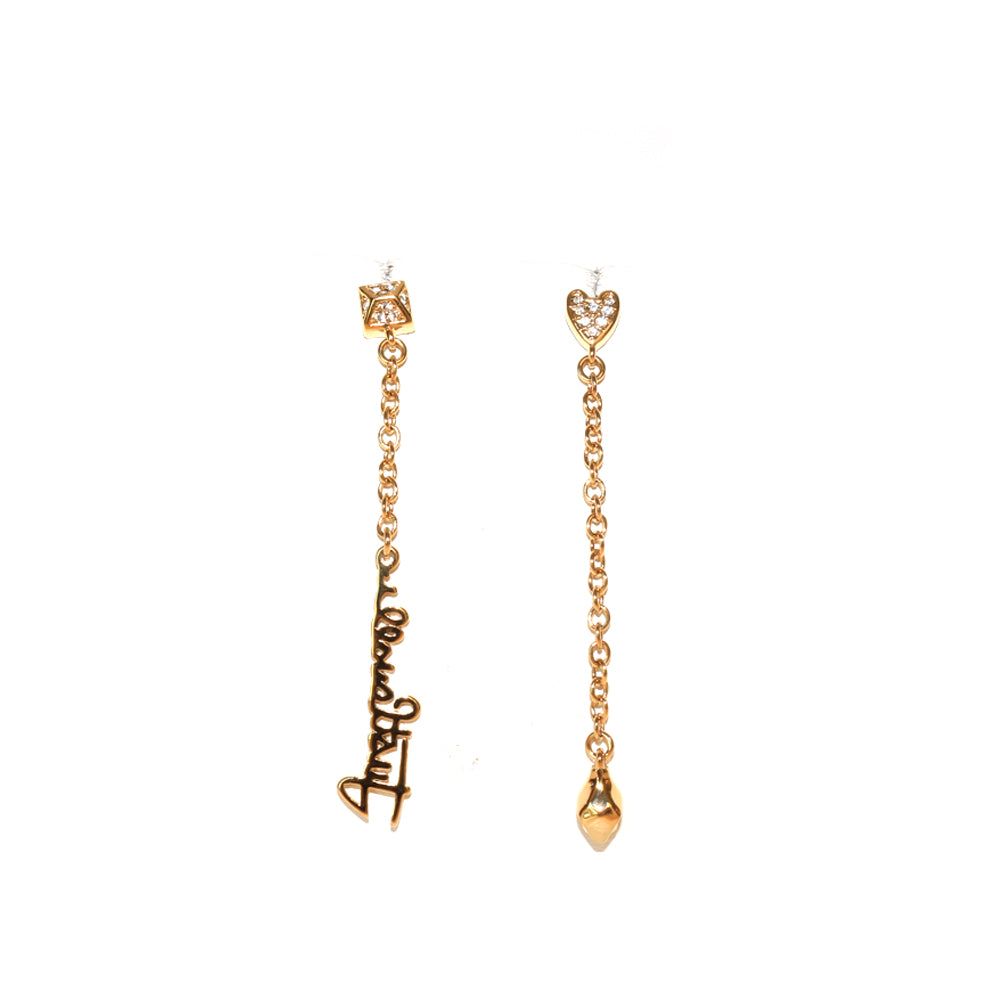 Just Cavalli Earrings Ip Gold Dangling Style With Just Cavalli & Snake Head | Earring | Fashion Jewellery | GCC | Jewellery | SP | Women Earrings | Womens Just Cavalli Earrings Ip Gold Dangling Style With Just Cavalli & Snake Head | Earring | Fashion Jewellery | GCC | Jewellery | SP | Women Earrings | Womens
