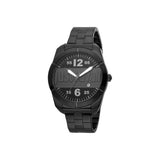 Just Cavalli Men's Watch Full Black Coated Case & Bracelet With Luminous Hand - Blue Salon