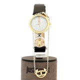 Just CavalliÂ  Ladies Watch Set With Bracelet - Blue Salon