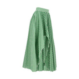 Jijil Women's Green Checked  Skirt