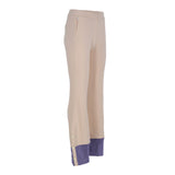 JIJIL Women's Stylish Vangilla Violetto Trouser