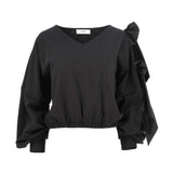 Jijil Women's Black Sweatshirt