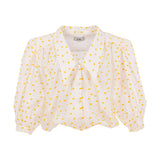 Jijil Dotted White Shirt SS22