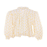 Jijil Dotted White Shirt SS22