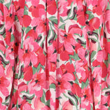 Jijil Women's Floral Print Long Sleeves Shirt