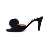 Jaimies Glamour Velvet Troica Shoes/Slippers Black