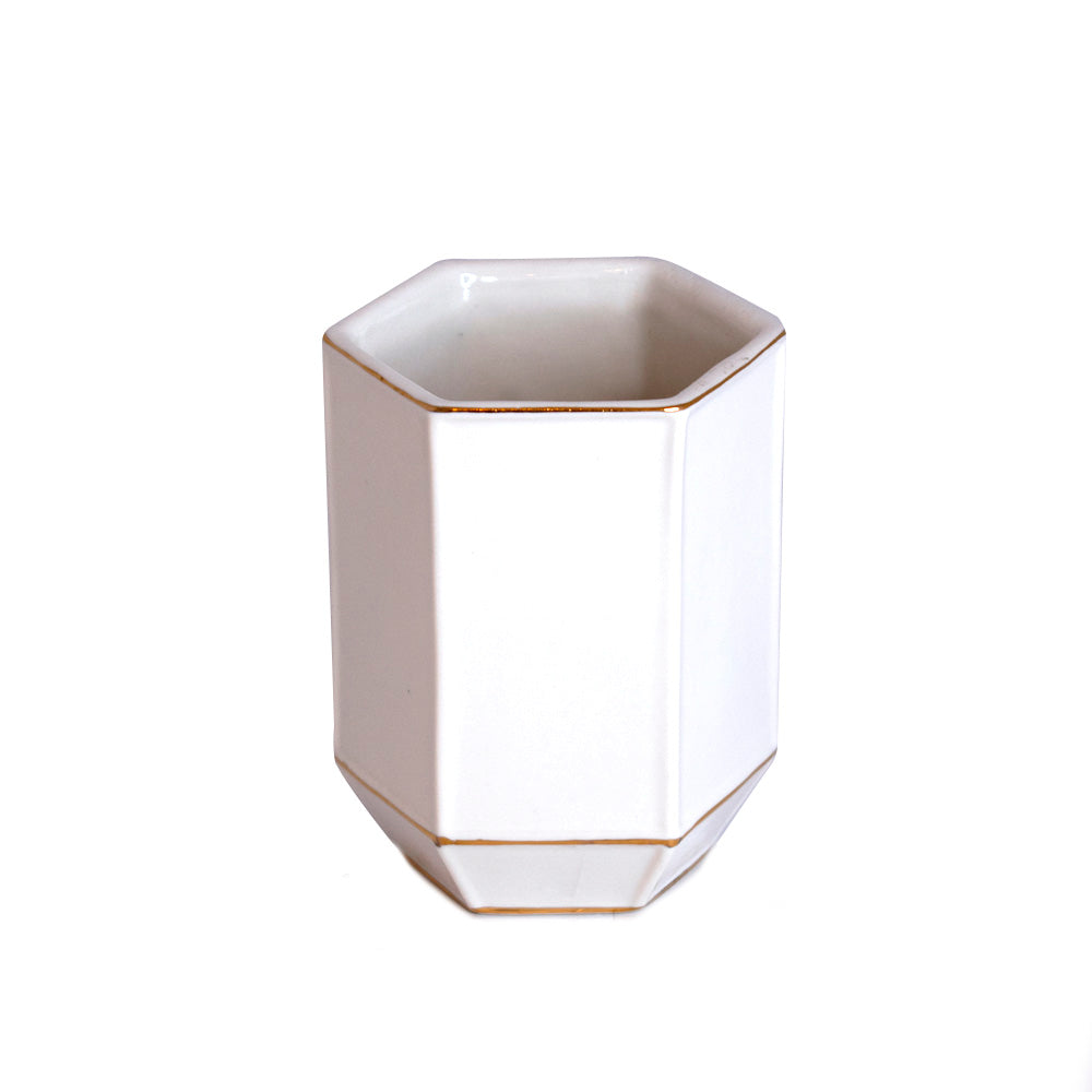 J.Queen New York St. Honore Tumbler White | Accessories J.Queen New York St. Honore Tumbler White | Accessories