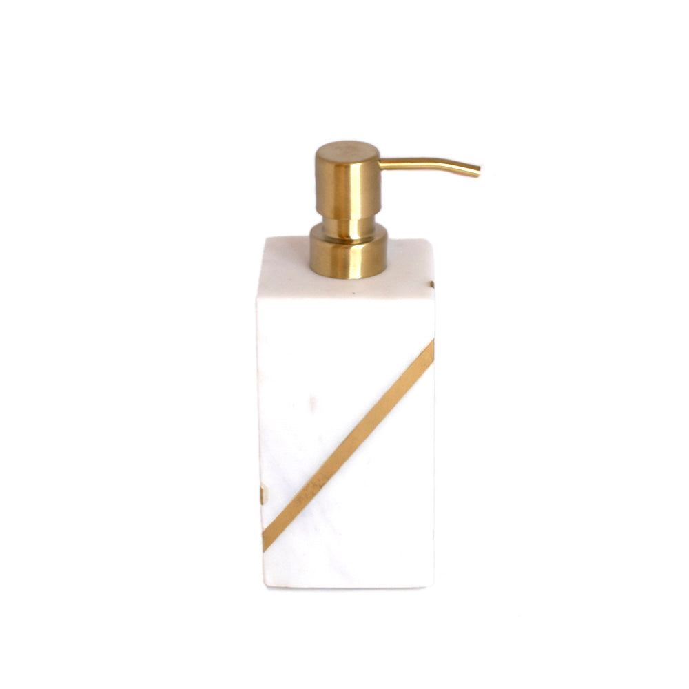 J.Queen New York Mont Lotion Dispenser Blanc | Accessories