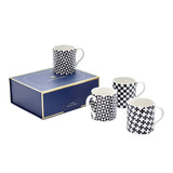 Jonathan Adler Boxed Op Art Mugs - Set of 4