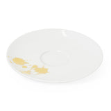 Jonathan Adler 1948 Tea Cup and Saucer White and Gold