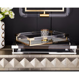 Jonathan Adler Jacques Tray - Small - Acrylic/Brass