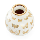Jonathan Adler Botanist Butterfly Round Vase