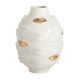 Jonathan Adler Gilded Muse Gala Round Vase