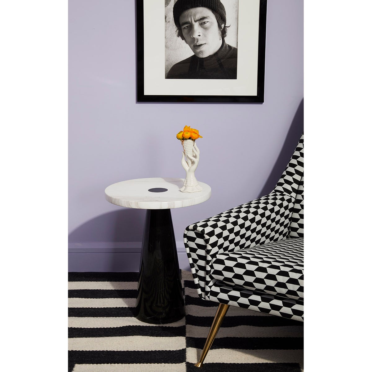 Jonathan Adler Gilded Muse IScream Vase