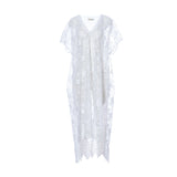 Kaftish Women's White Dress