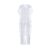 Kaftish Women's White Dress