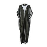 Kaftish Women's Black-White Kaftan