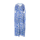 Kaftish Women's Blue Asmaa Dress, Free Size