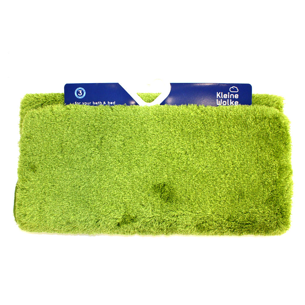 Kleine Wolke Relax Kiwi Green Bath Rug  Size 70X120 Cm