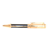 Korloff Pen Limited Edition 0146/2000 With Glass Crystal On Top Mop & Ip Rosegold Brand Logo