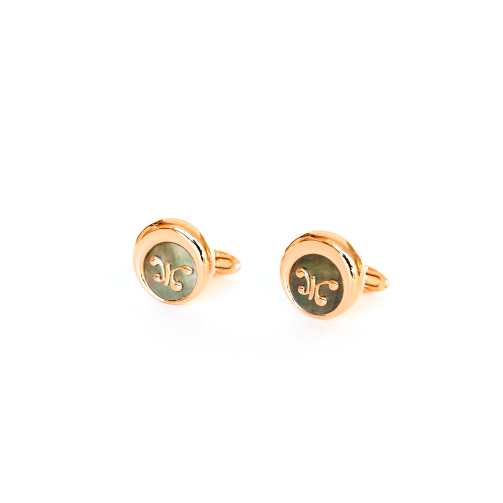 Korloff Cufflinks Luna Full Ip Rosegold & Black Mop With Ip Rosegold Brand Logo | Accessories | Cufflink | Cufflinks | Eid Gifts | EID2021 | EID2023 | GCC | Mens | SP Korloff Cufflinks Luna Full Ip Rosegold & Black Mop With Ip Rosegold Brand Logo | Accessories | Cufflink | Cufflinks | Eid Gifts | EID2021 | EID2023 | GCC | Mens | SP