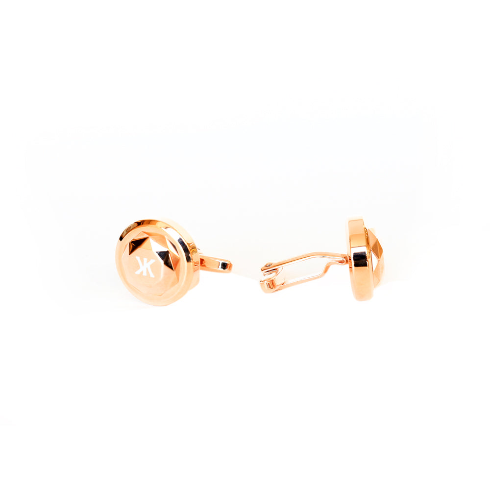 Korloff Cufflink So British Full Ip Rose Gold With White Brand Logo On Top | Accessories | Cufflink | Eid Gifts | EID2021 | GCC | Mens | SP Korloff Cufflink So British Full Ip Rose Gold With White Brand Logo On Top | Accessories | Cufflink | Eid Gifts | EID2021 | GCC | Mens | SP