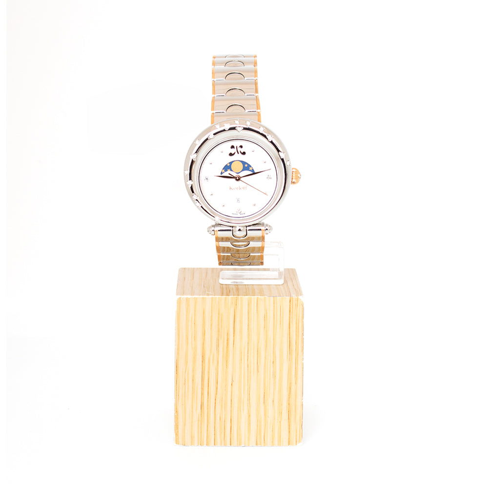 Korloff Two Tone Watch With Diamond Mop & Moonphase | GCC | Luxury Watches | Womens | Womens Watches Korloff Two Tone Watch With Diamond Mop & Moonphase | GCC | Luxury Watches | Womens | Womens Watches
