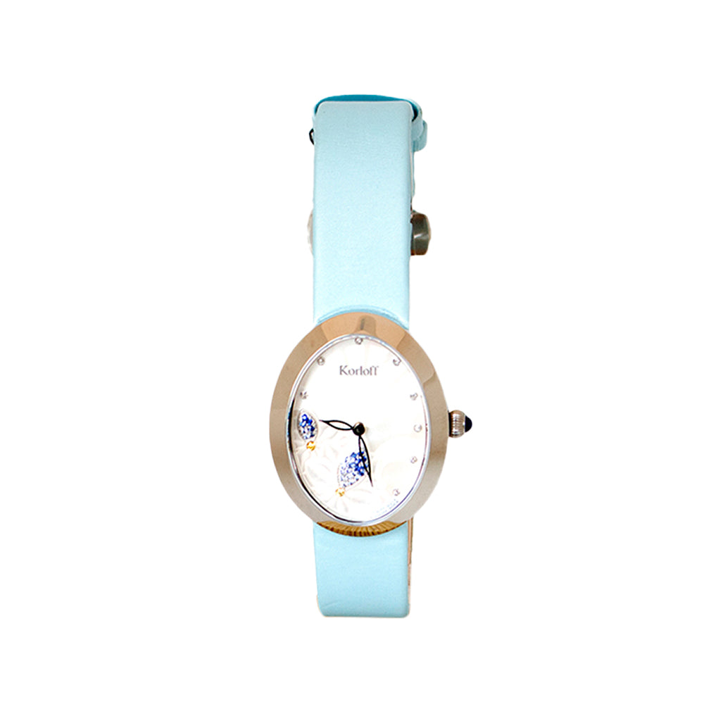 Korloff Watch With Mother Of Pearl & Blue Sapphire | GCC | Luxury Watches | Womens | Womens Watches Korloff Watch With Mother Of Pearl & Blue Sapphire | GCC | Luxury Watches | Womens | Womens Watches