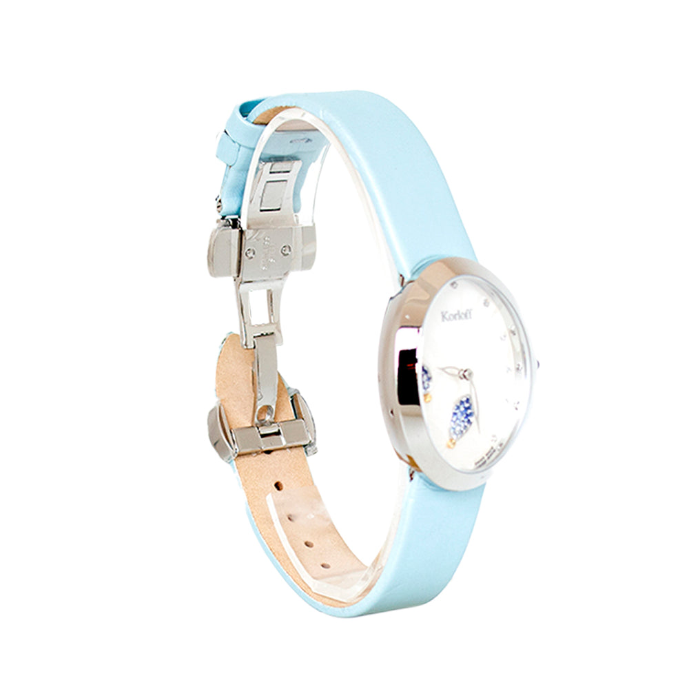 Korloff Watch With Mother Of Pearl & Blue Sapphire | GCC | Luxury Watches | Womens | Womens Watches Korloff Watch With Mother Of Pearl & Blue Sapphire | GCC | Luxury Watches | Womens | Womens Watches