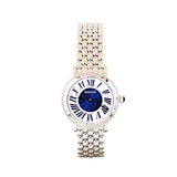 Korloff Ladies Watch Full Stainless Steel Case And Bracelet - Blue Salon