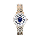 Korloff Ladies Watch Full Stainless Steel Case And Bracelet - Blue Salon