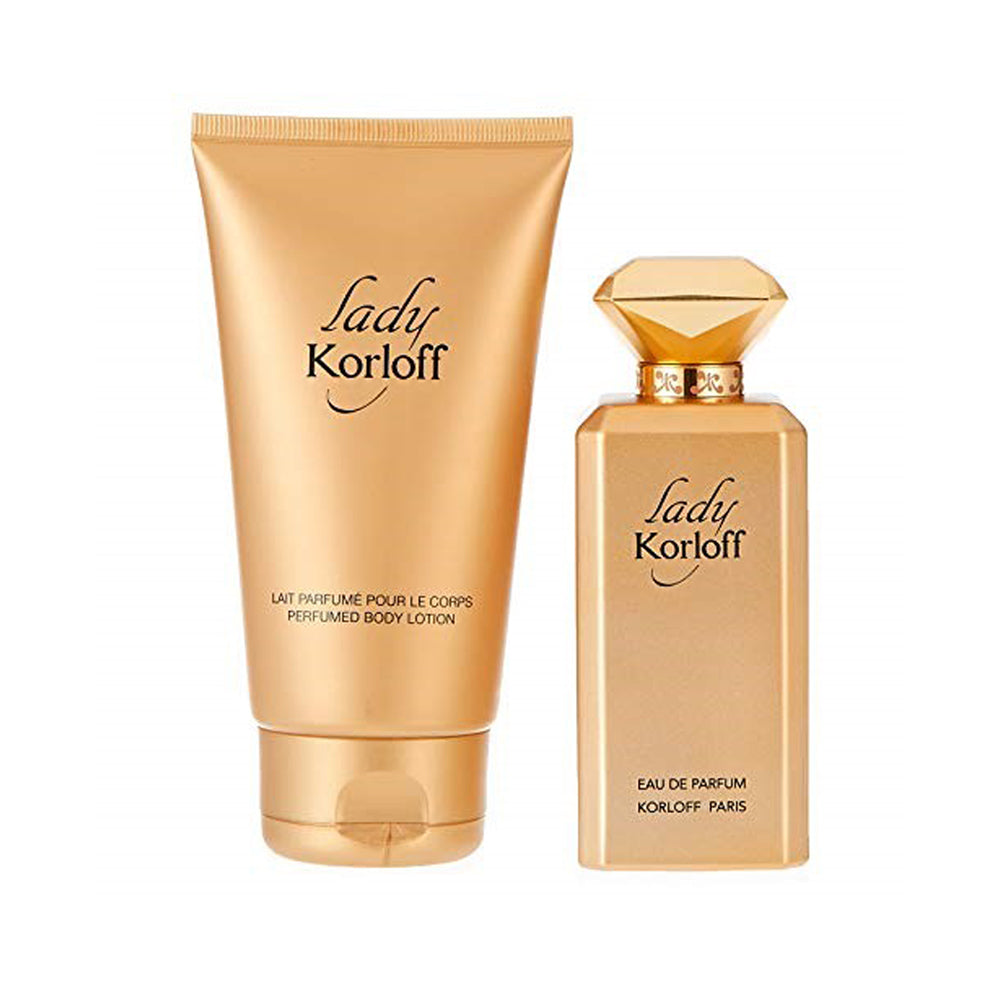 Korloff Lady Korloff EDP 88Ml + Body Lotion Set | Beauty | Beauty Fragrances | Beauty Fragrances Gift Set | Womens Korloff Lady Korloff EDP 88Ml + Body Lotion Set | Beauty | Beauty Fragrances | Beauty Fragrances Gift Set | Womens