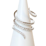 Korloff White Gold Ring With Diamonds Size 6