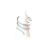 Korloff White Gold Ring With Diamonds Size 6