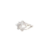 Korloff White Gold Ring With Diamonds Size 6.5