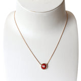 Korloff Pink Gold Necklace With Diamonds